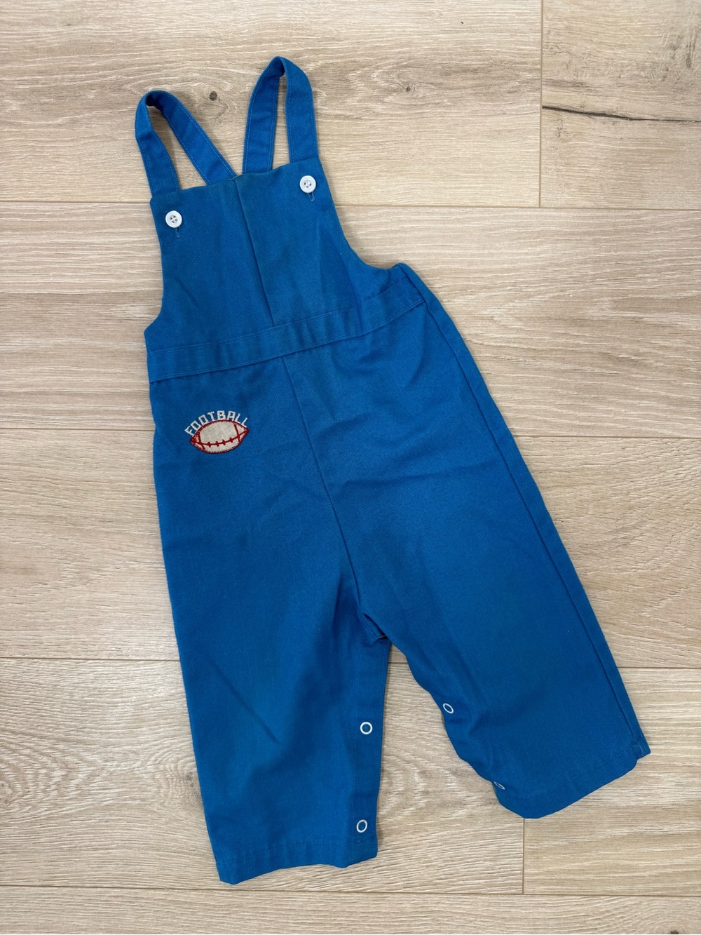 Health-Tex Blue Vintage Football Overalls